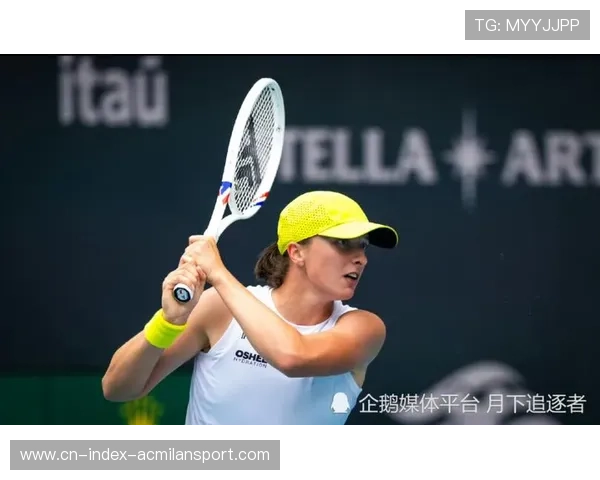 斯瓦泰克恢复训练，底线移动更加轻盈